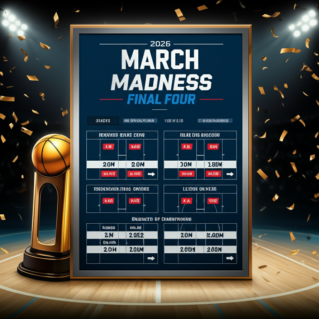 March Madness Score Card Generator example 2