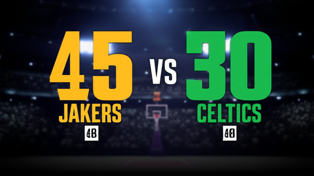 NBA Game Score Card Generator example 1